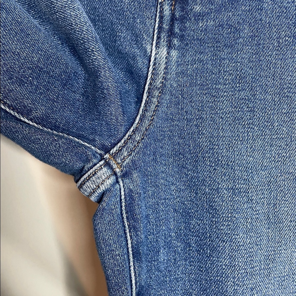 SOLD Madewell | Women’s Tapered Denim Trousers Size 29 - Picture 4 of 9